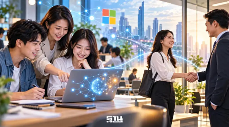ไทยนำร่องชาติแรก เปิด Microsoft Elevate เชื่อมทักษะ AI สู่จ้างงานจริง ไทยนำร่องชาติแรก เปิด Microsoft Elevate เชื่อมทักษะ AI สู่จ้างงานจริง