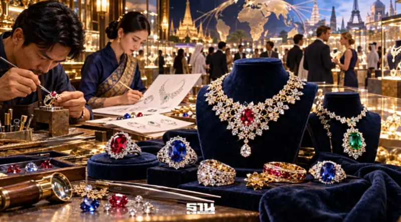 อุตฯอัญมณีไทยเร่งเครื่อง 944 ผลงานจากทั่วโลก ดันขึ้นแท่น Gem & Jewelry Hub โลก อุตฯอัญมณีไทยเร่งเครื่อง 944 ผลงานจากทั่วโลก ดันขึ้นแท่น Gem & Jewelry Hub โลก