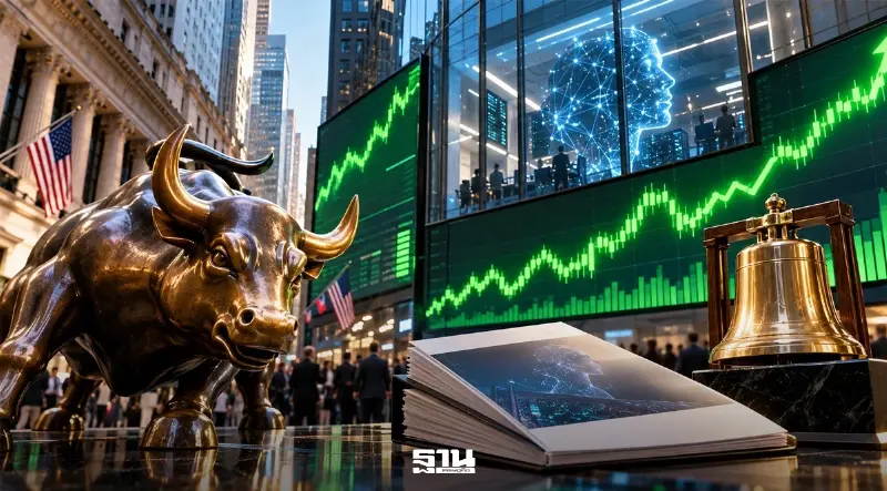 ดาวโจนส์ปิดตลาดบวก 146 จุด รับ Anthropic ยื่น IPO รายได้พุ่ง 1,304% หนุนหุ้น AI ฟื้น