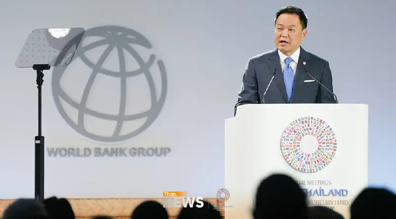 นายกฯ เปิดเวที IMF-World Bank ชูไทยเชื่อมโลก IMF เตือนหนี้พุ่ง นายกฯ เปิดเวที IMF-World Bank ชูไทยเชื่อมโลก IMF เตือนหนี้พุ่ง