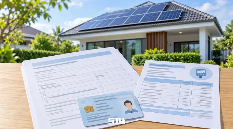เตรียมเอกสารสมัครโซลาร์ภาคประชาชน ต้องใช้อะไรบ้าง เช็กบัตรประชาชน–บิลค่าไฟ เตรียมเอกสารสมัครโซลาร์ภาคประชาชน ต้องใช้อะไรบ้าง เช็กบัตรประชาชน–บิลค่าไฟ
