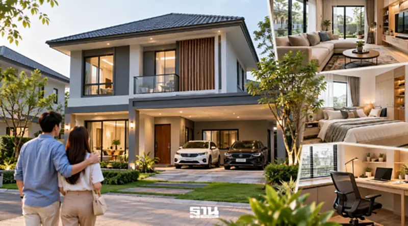 บ้านขนาดกลางมาแรง คนรุ่นใหม่เน้นฟังก์ชั่น บ้าน 2.5-10 ล้านกินสัดส่วน 72% บ้านขนาดกลางมาแรง คนรุ่นใหม่เน้นฟังก์ชั่น บ้าน 2.5-10 ล้านกินสัดส่วน 72%