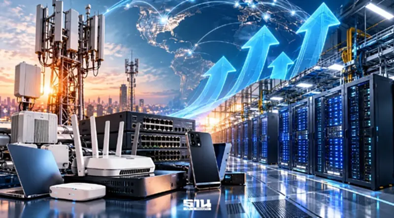 เปิดอุตสาหกรรมโตแรงเดือน ก.ย. 69 อุปกรณ์สื่อสารพุ่ง 50% รับ DataCenter บูมทั่วโลก เปิดอุตสาหกรรมโตแรงเดือน ก.ย. 69 อุปกรณ์สื่อสารพุ่ง 50% รับ DataCenter บูมทั่วโลก