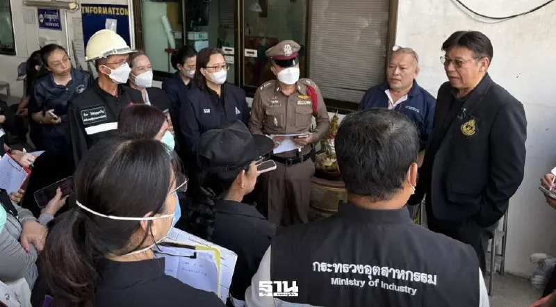 "จุลพันธ์" ห่วงใยครอบครัวลูกจ้างเสียชีวิตเหตุแอมโมเนียรั่ว สั่งดูแลสิทธิกองทุนเงินทดแทนแก่ทายาท "จุลพันธ์" ห่วงใยครอบครัวลูกจ้างเสียชีวิตเหตุแอมโมเนียรั่ว สั่งดูแลสิทธิกองทุนเงินทดแทนแก่ทายาท
