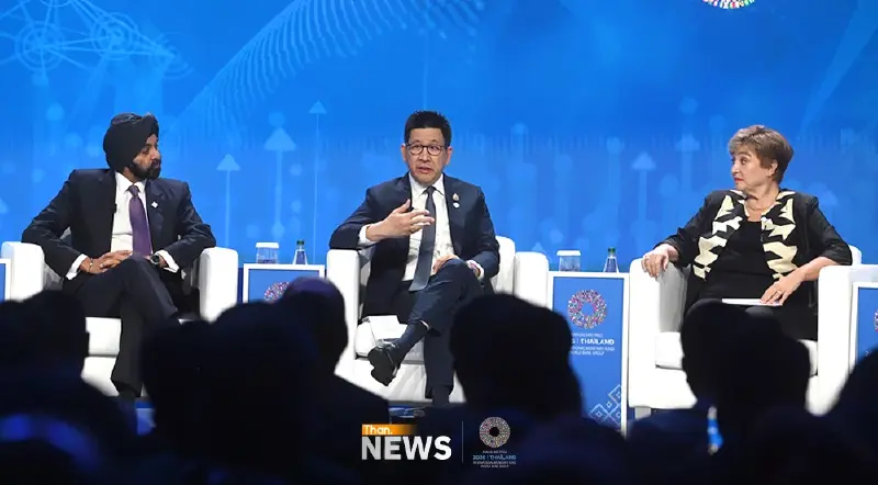 'เอกนิติ' ชูไทย Trusted Connector ดูดลงทุน บนเวที IMF-WBG ถกทางรอดเศรษฐกิจโลก
